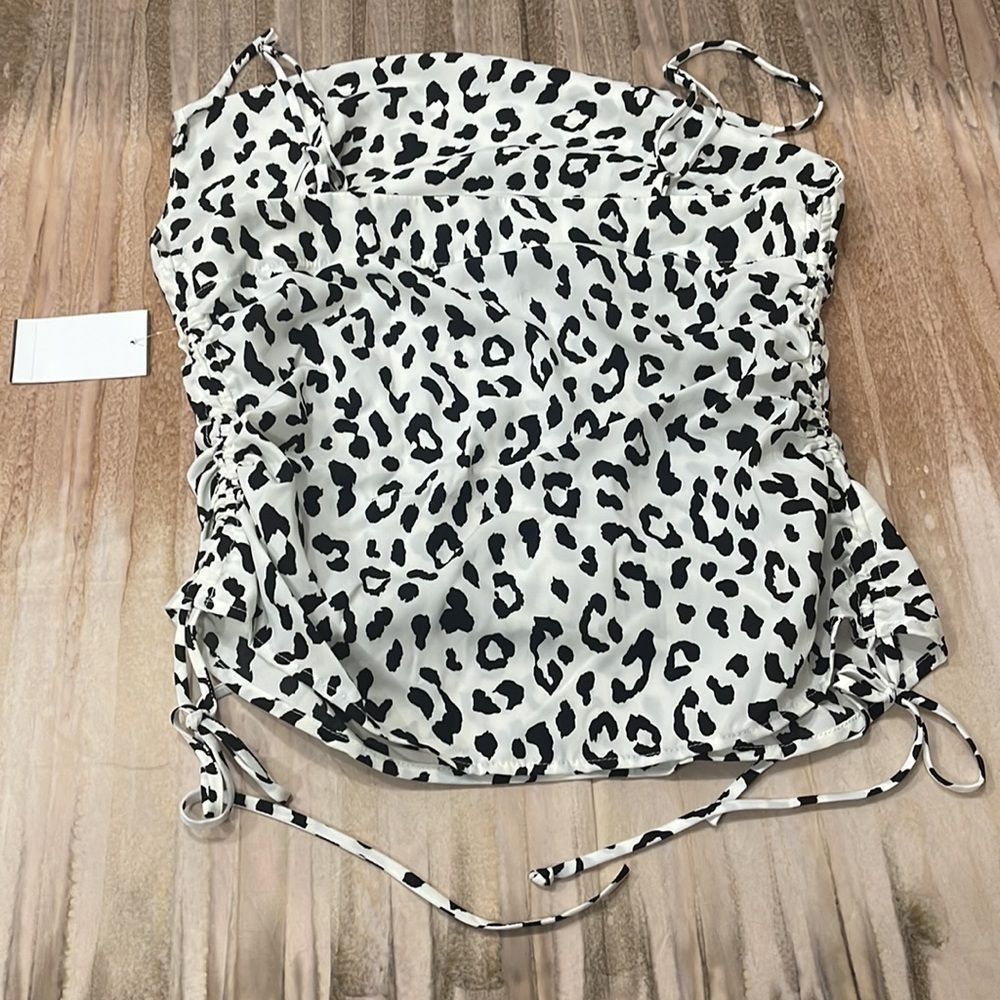 4si3nna | Drawstring Detail Cowl Neck Camisole-M - Picture 4 of 7